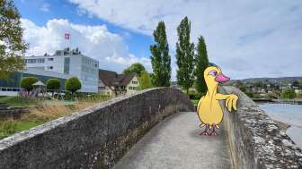 Family trail with Ente Erma