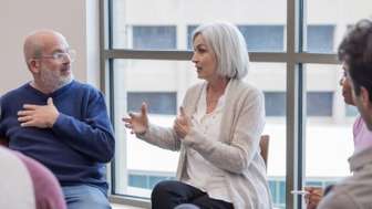 Discussion group for caregivers of people with dementia Discussion group for caregivers of people with dementia