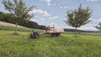 Four-poster bed - sleeping under the apple tree