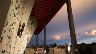 Aranea+ climbing and badminton center