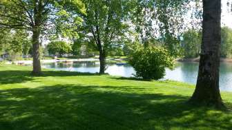 Kriessern quarry pond