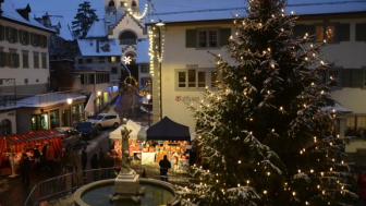 Weinfeld Advent market