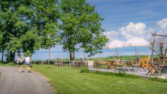 Horn beach garden