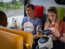 Beer, group offer, on the train, Thurbo, Thurgau beer train ride